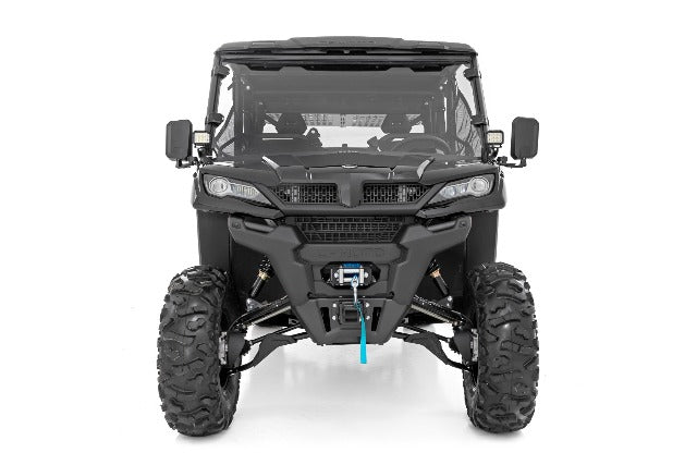 LED Light Cage Mount 2" Black Pair DRL CFMoto UForce 1000/1000XL -4