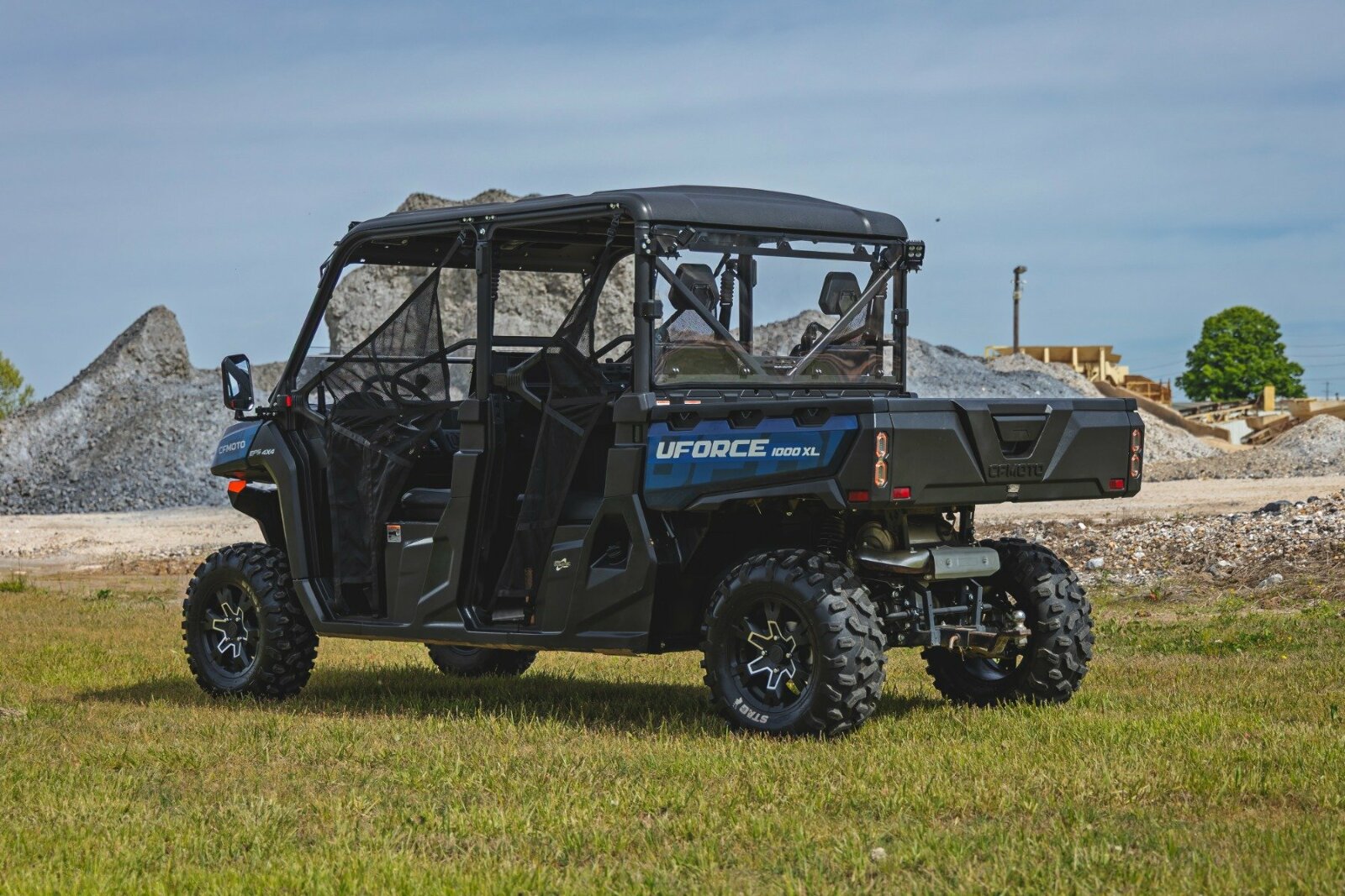 Rough Country LED Lights Rear Mount 2" Black Pair Amber DRL CFMOTO UFORCE 1000