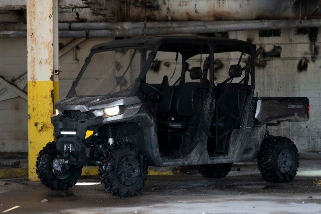 Can-Am Defender 12" Recessed Bumper LED Kit BLK Ser 16-22 Defender -5