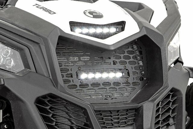 Can-Am Dual 6-inch Slimline LED Grille Kit (17-20 Maverick X3) -1