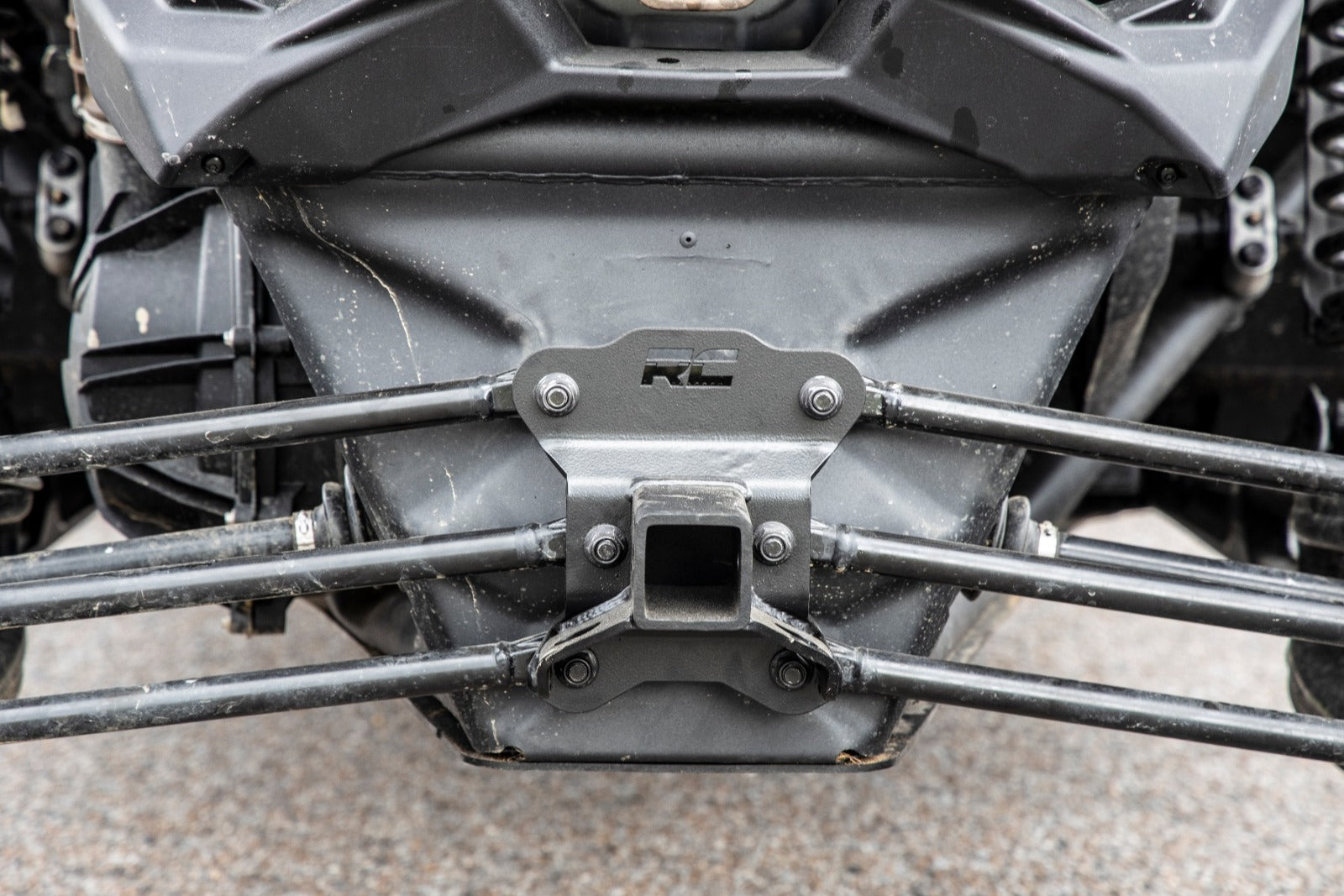 Rough Country Can-Am 2in Receiver Hitch Plate 17-21 Maverick X3 97023