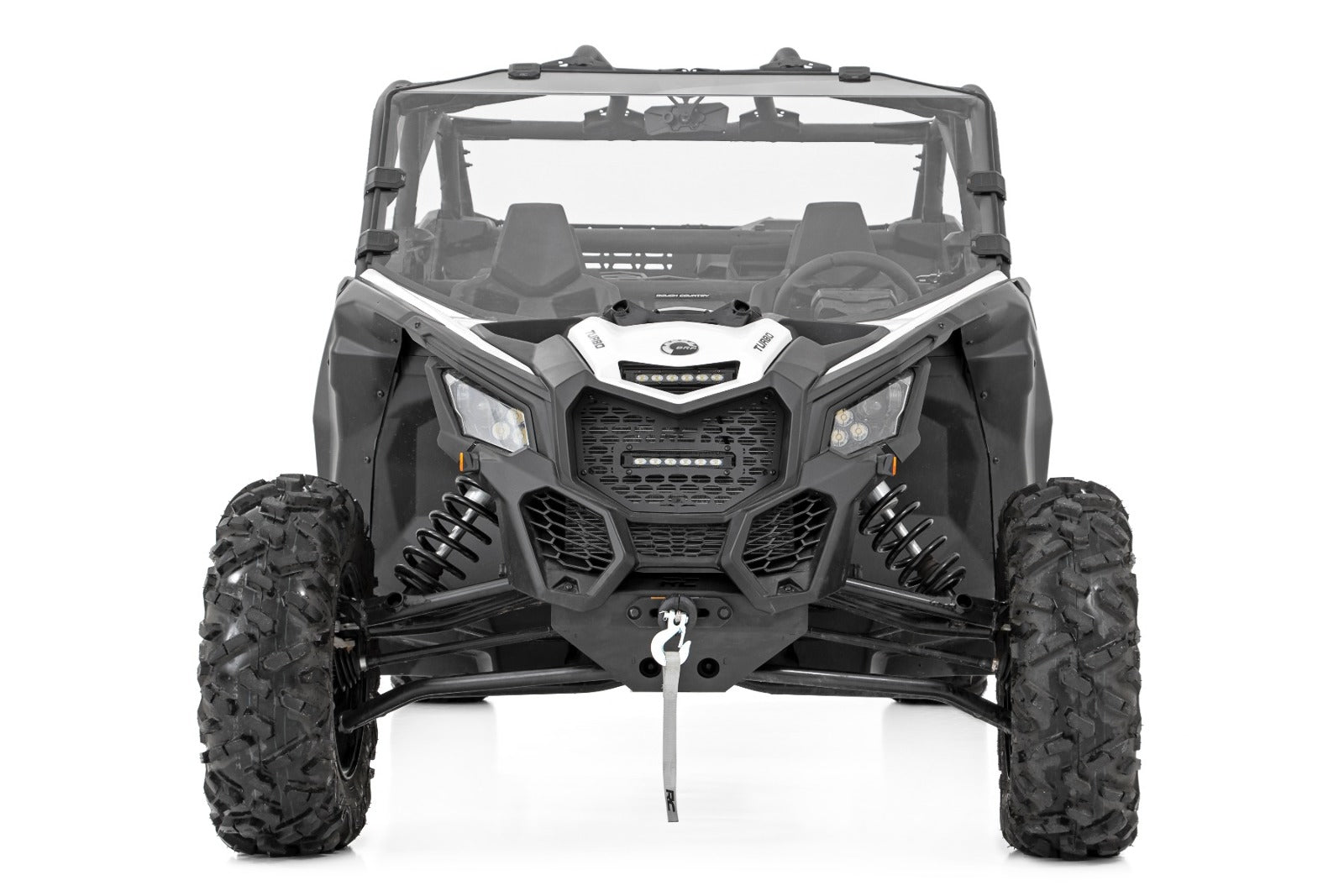 Rough Country Can-Am Winch Mounting Plate (17-21 Maverick X3) 97028