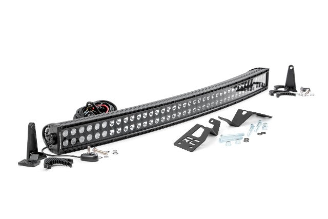 LED Front Mount 40" Black Dual Can-Am Commander/Maverick 14-20 -1