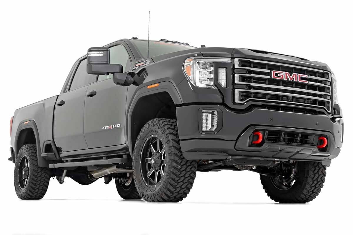 Rough Country 3" Lift Kit UCAs M1 w/ Overloads Chevy/GMC 2500HD 20-25 -2
