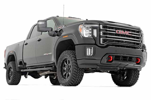 Rough Country 3" Lift Kit UCAs V2 w/ Overloads Chevy/GMC 2500HD 20-25 97770RED
