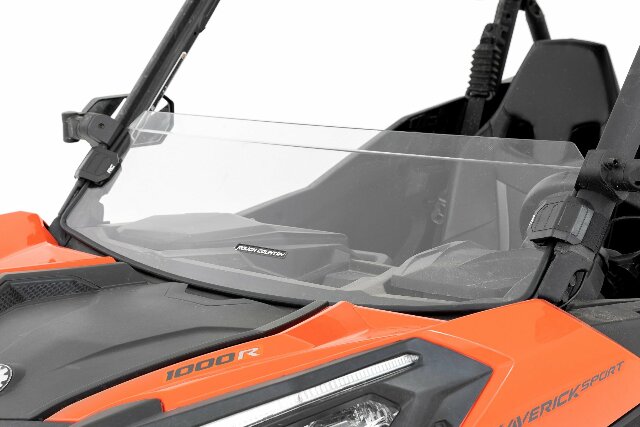 Half Windshield Scratch Resistant Can-Am Maverick Sport -1