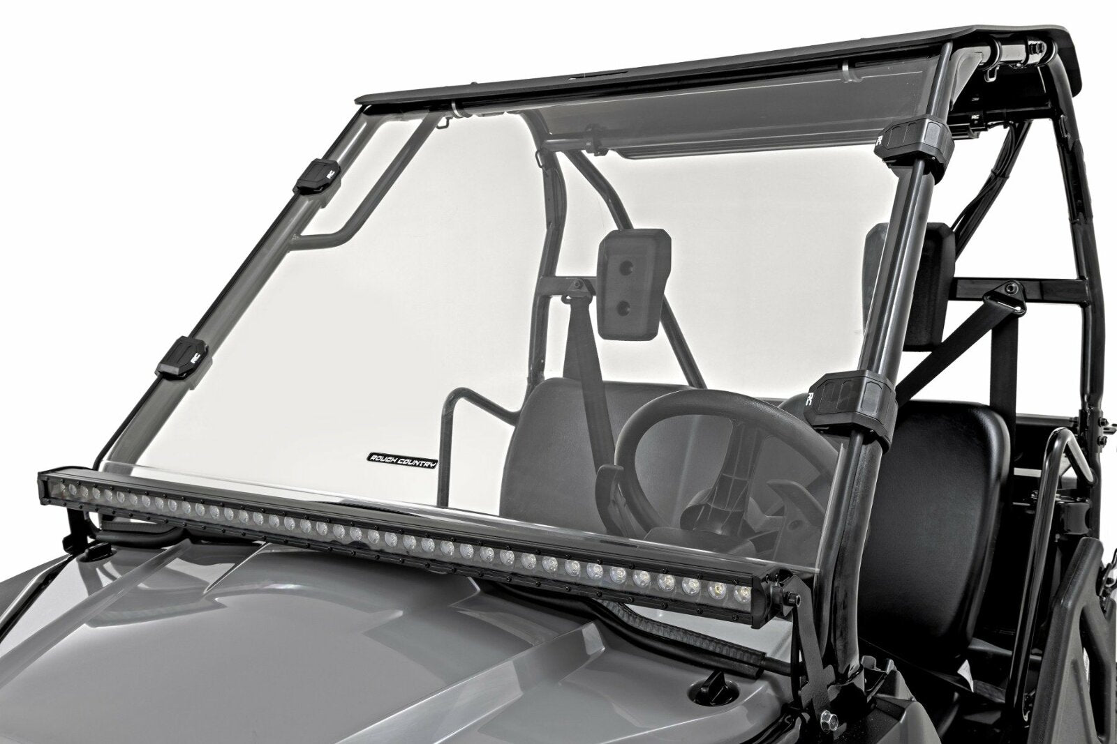 Rough Country Full Windshield Scratch Resistant for Honda Pioneer 520 -1
