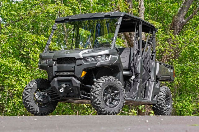 Scratch Resistant Full Windshield (fits 16-22 Can-Am Defender) -5