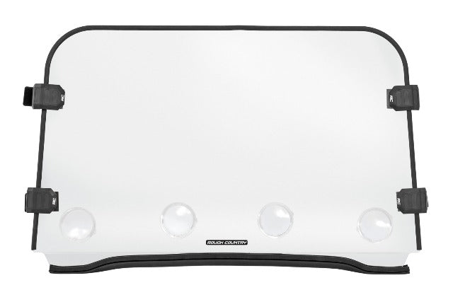 Vented Windshield Scratch Resistant Polaris RZR 800 08-14 98211410