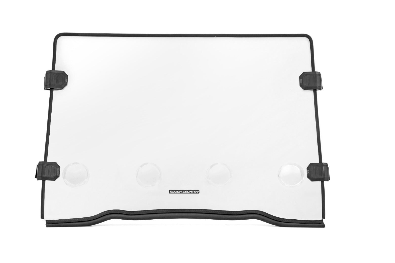 Rough Country Full Windshield | Vented | Scratch Resistant | Polaris RZR XP 1000 -2