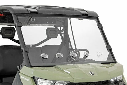 Scratch Resistant Vented Full Windshield (16-21 Can-Am Defender)