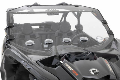 Scratch Resistant Vented Full Windshield 17-21 Maverick X3