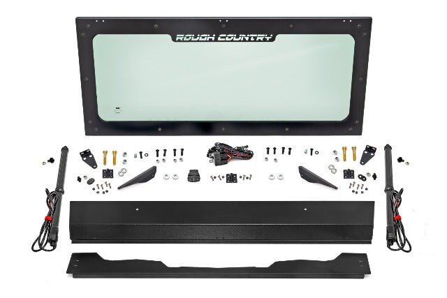 Electric Tilt Windshield Glass Honda Pioneer 1000/1000-5 -6