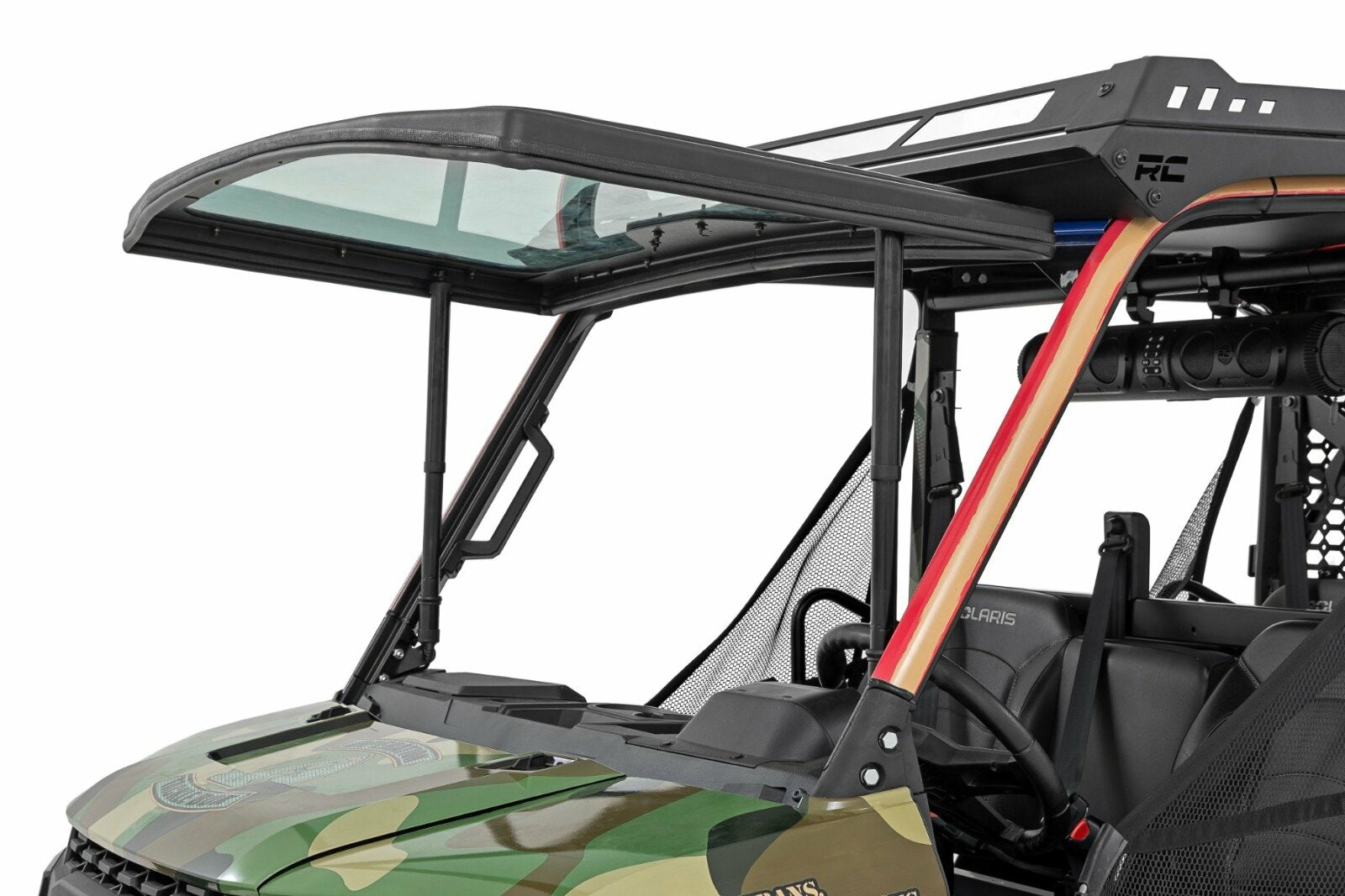 Rough Country Electric Tilt Windshield | Glass | Polaris Ranger XP 1000 -1
