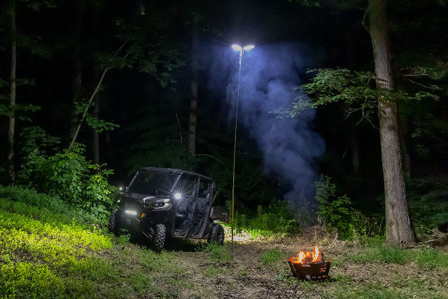 Telescoping Campsite LED Light Kit 12v 6200 Lumens -3