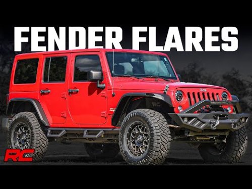 High Clearance LED Fender Flare Kit Jeep Wrangler JK 07-18 99037