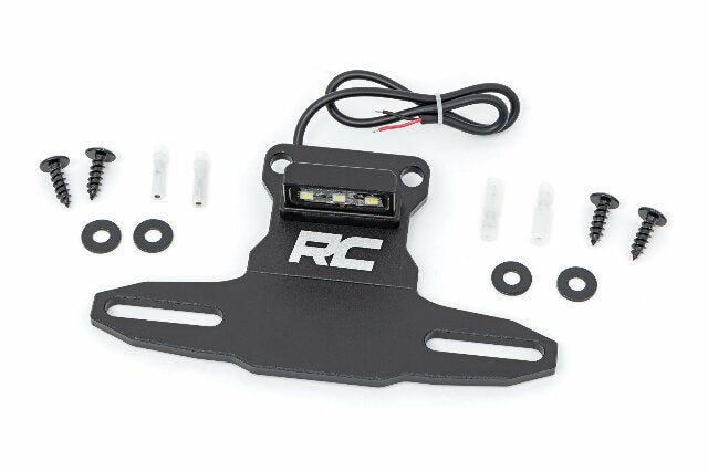 Universal License Plate Bracket LED Lighted -1