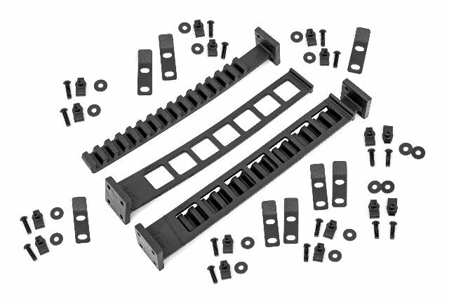 Rubber Molle Panel Clamp Kit Universal Up to 15" 2-Clamp Set