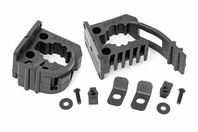 Rubber Molle Panel Clamp Kit Universal 5/8"- 1 3/8" 2-Clamps -1