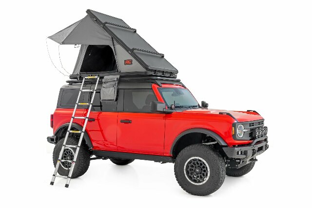 Hard Shell Slim Line Roof Top Tent Rack Mount -1