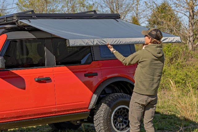 Square Awning 6'6" x 9'8" Rack Mount -6