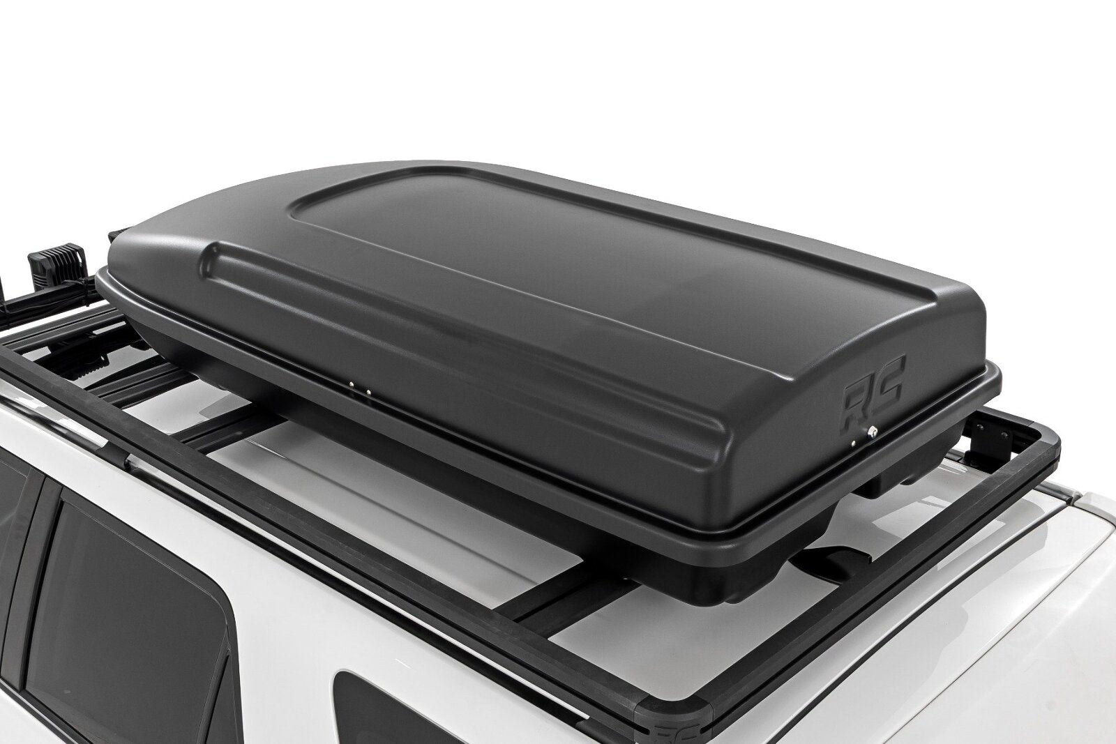 Rough Country Rooftop Cargo Box Hard Shell Strut Assisted 14.5 Cu. Ft. Storage 99088