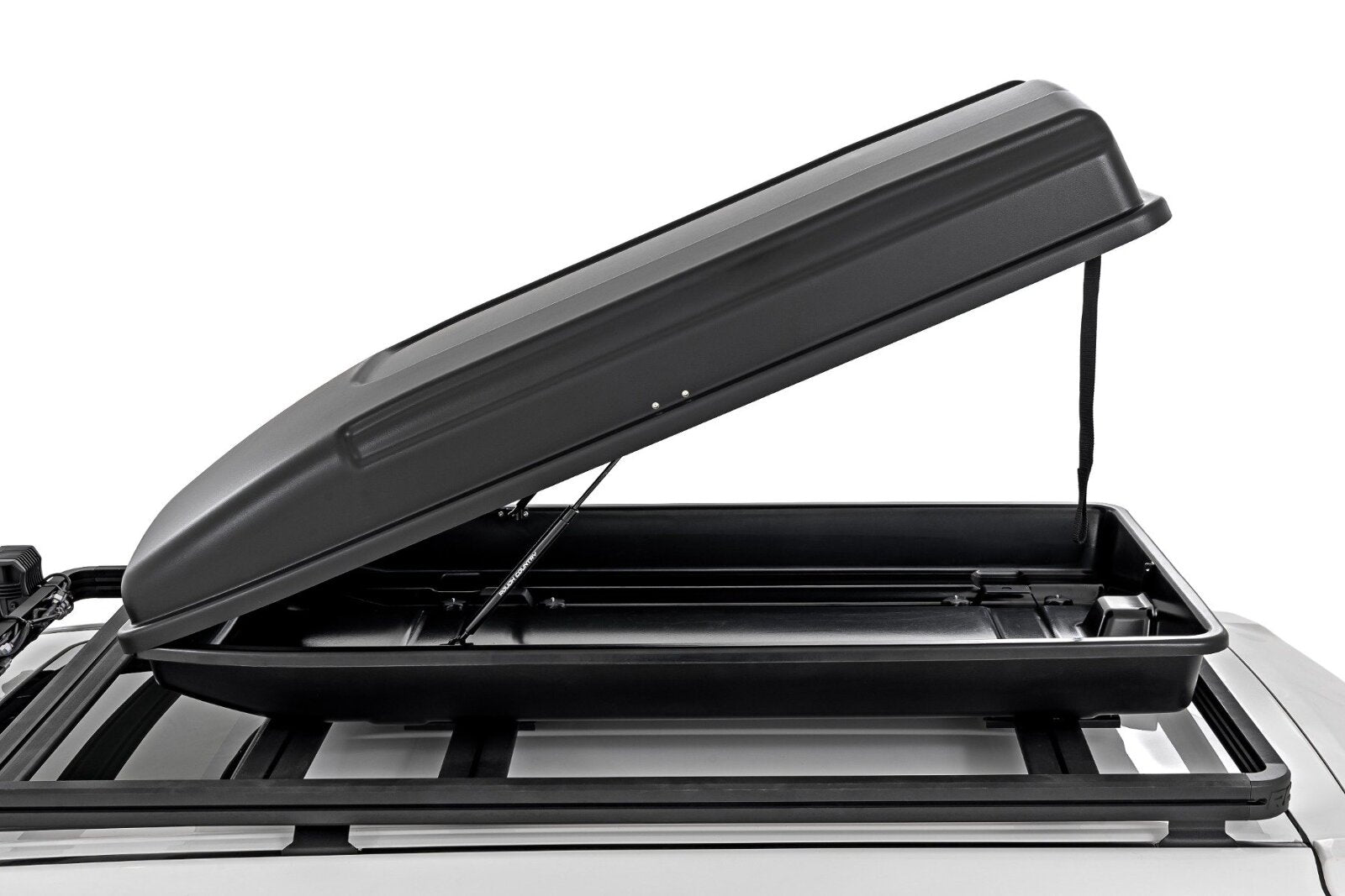 Rough Country Rooftop Cargo Box Hard Shell Strut Assisted 14.5 Cu. Ft. Storage 99088