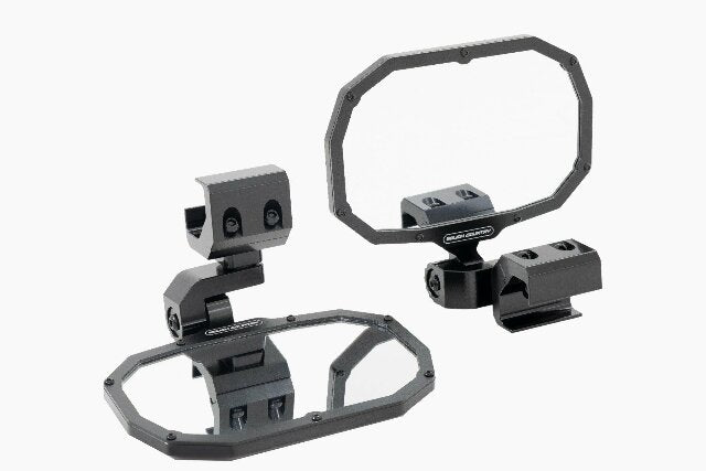 UTV Aluminum Side View Mirrors Vertical -