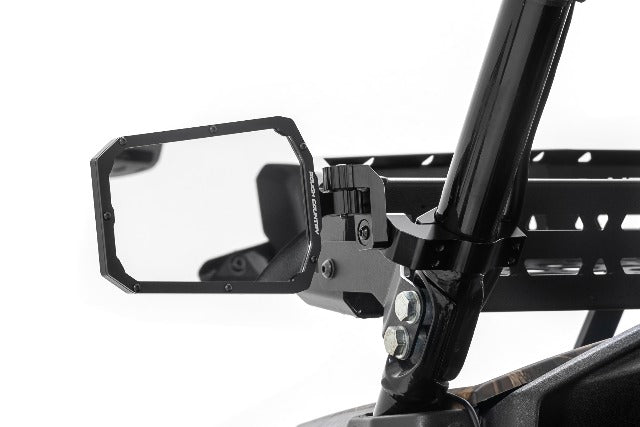 UTV Aluminum Side View Mirrors Horizontal -