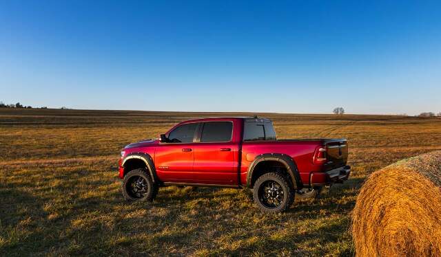 Rough Country Fender Flares Defender PAR Maximum Steel for Ram 1500 19-24 A-D10914-PAR