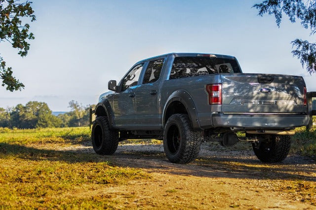 Rough Country Fender Flares Defender UM Agate Black for Ford F150 15-20 A-F11811-UM
