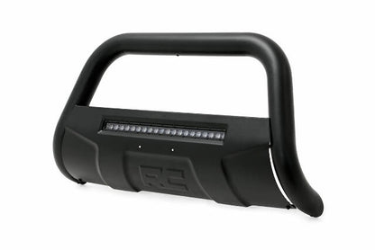 Toyota 16-20 Tacoma Bull Bar w/LED Light Bar Black