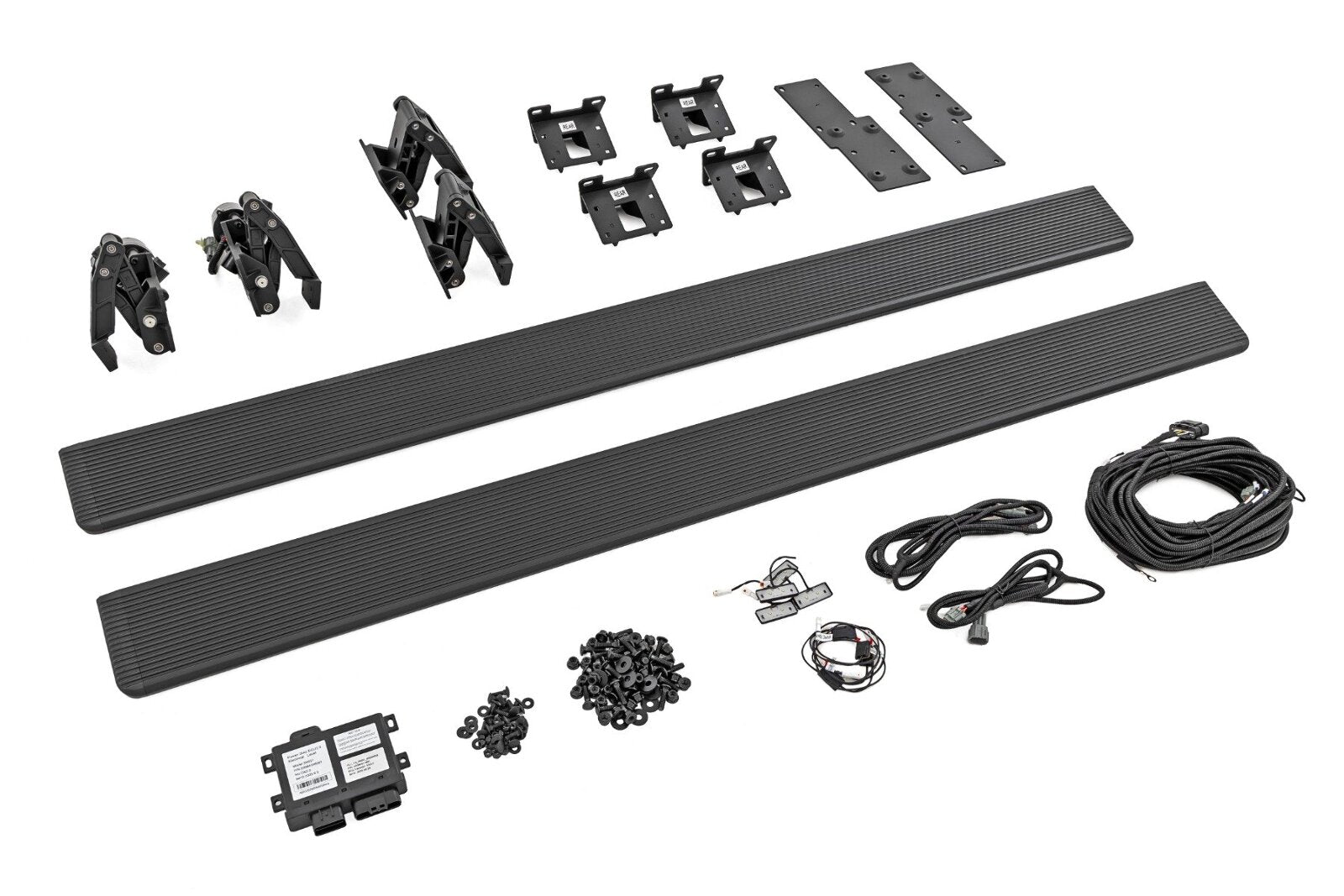 Rough Country Power Running Boards | HT-Series | Crew Cab | for Ram 1500 09-18 ESR050205