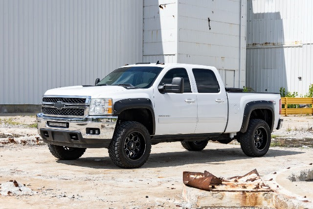 Rough Country Pocket Fender Flares 6'7" & 8'Bed GAP Imperial Blue Chevy 1500/2500/3500HD 07-14 F-C10714B-GAP