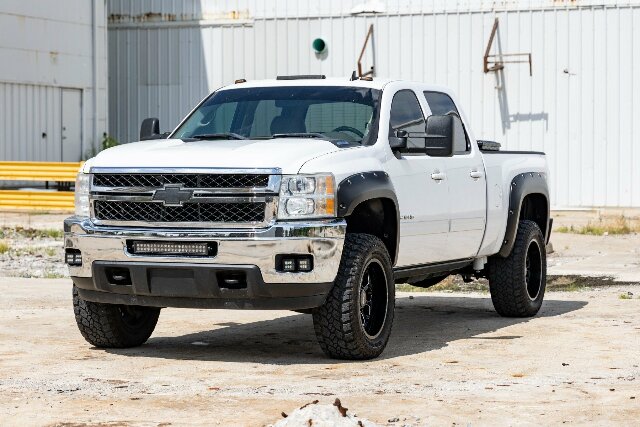 Rough Country Pocket Fender Flares 6'7" & 8' Bed GIW Graystone Silverado 1500/2500HD 07-14 F-C10714B-GIW