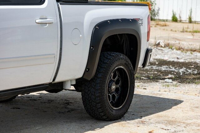Rough Country Pocket Fender Flares 6'7" & 8' Bed GIW Graystone Silverado 1500/2500HD 07-14 F-C10714B-GIW