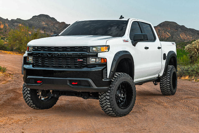 Pocket Fender Flares G2X Deep Mahogany Chevy Silverado 1500 19-21 F-C11911A-G2X