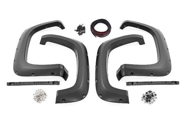 Rough Country Pocket Fender Flares G7C Red Hot Chevy Silverado 2500/3500HD 20-26 F-C12011A-G7C