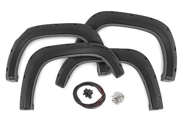 Pocket Fender Flares GBA Black Chevy Colorado 23-24
