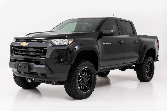 Pocket Fender Flares GBA Black Chevy Colorado 23-24