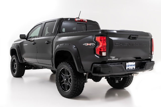 Pocket Fender Flares GBA Black Chevy Colorado 23-24