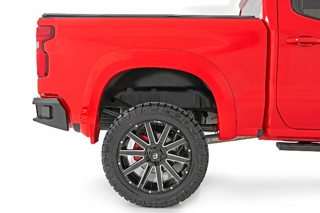 Rough Country SF1 Fender Flares G7C Red Hot Chevy Silverado 1500 19-26 F-C319201A-G7C