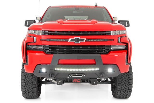 Rough Country SF1 Fender Flare White Chevy Silverado 1500 19-26 F-C319201A-GAZ
