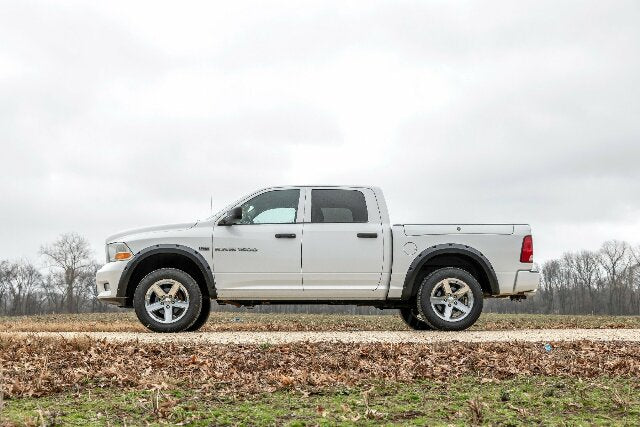 Rough Country Traditional Pocket Fender Flare GW7 White for Ram 1500 09-18 F-D10911B-GW7