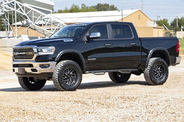 Traditional Pocket Fender Flares Ram 1500 19-22 Metallic Black