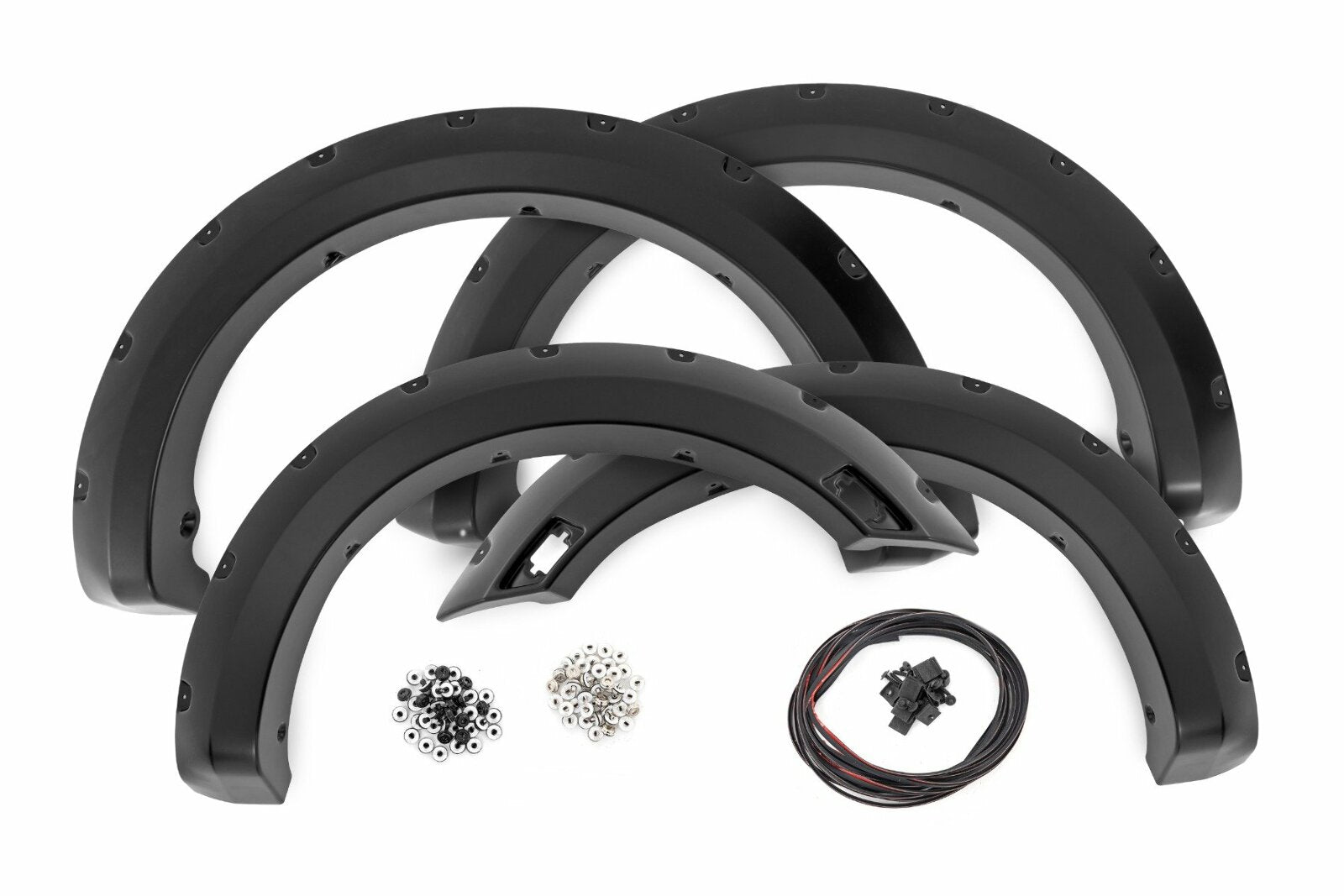 Pocket Fender Flares G1 Black 6' Bed Ford Ranger 19-23