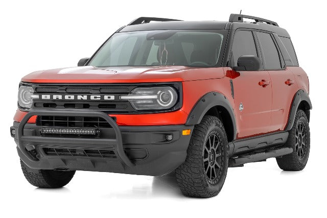 Rough Country Fender Flares JS Iconic Silver for Ford Bronco Sport 4WD 2021-2026 F-F11612A-JS