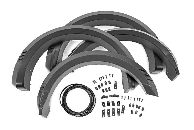 Rough Country Fender Flares SF1 SZ Blue Flame for Ford F150 15-17 F-F315110-SZ