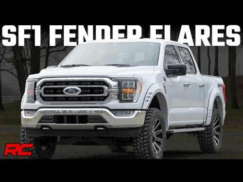 SF1 Fender Flare Gloss Black Ford F-150 21-23 F-F320210-RCGB