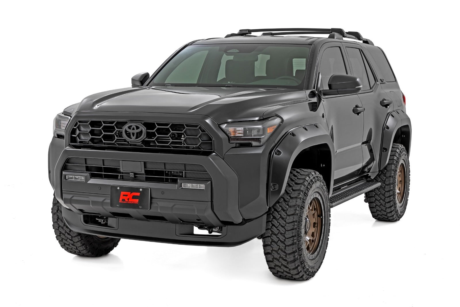 Rough Country Fender Flares 202 Gloss Black for Toyota 4Runner 2025